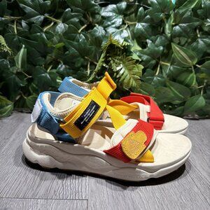 Flower Mountain Ubud Women’s Size 7 Multi Color Hiking Strap Slide Sandals